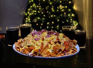 Una foto de Nachos mixtos a mi manera
