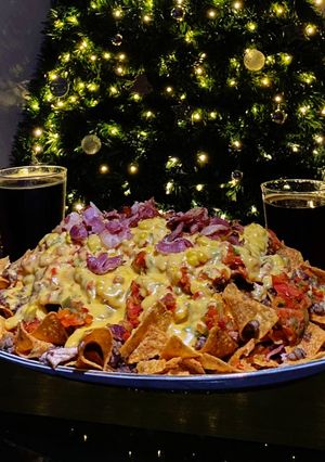 Una foto de Nachos mixtos a mi manera