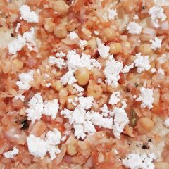 A picture of Masala papad.