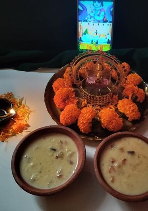 A picture of Mewa kheer.
