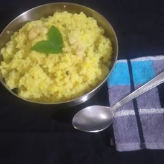 A picture of Kodo millet pongal.