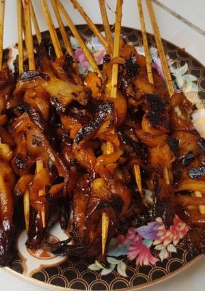Foto resep Sate Jamur