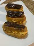 Eclairs con cremoso de pomelo y profiteroles !!!