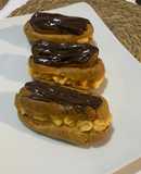 Eclairs con cremoso de pomelo y profiteroles !!!