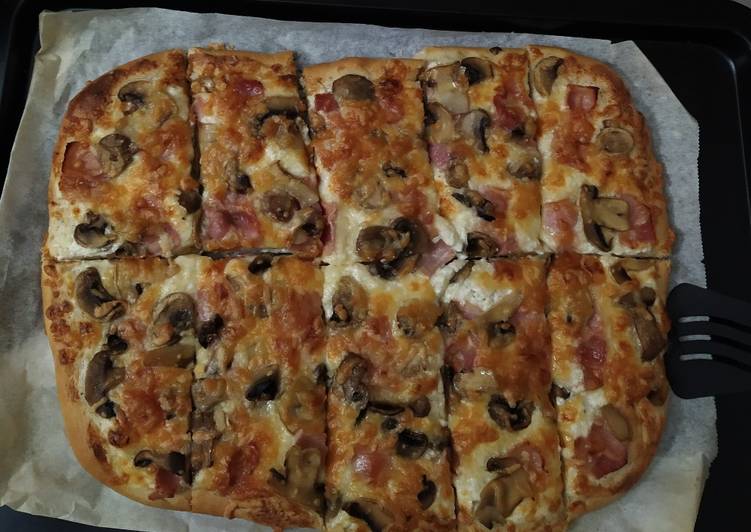 Masa pizza con Mambo