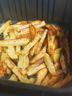 Una foto de Patatas fritas en freidora de aire Cosori