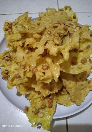 Foto resep Peyek kacang krispi