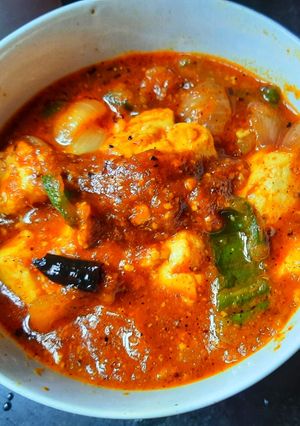 কড়াই পনির(Kadhai paneer recipe in Bengali) রেসিপির প্রধান ছবি