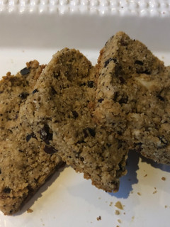 Una foto de GALLETITAS bien crocantes de COCO y CAFÉ sin gluten