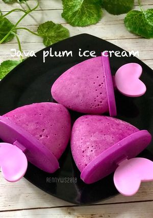 Foto resep Java plum ice cream
