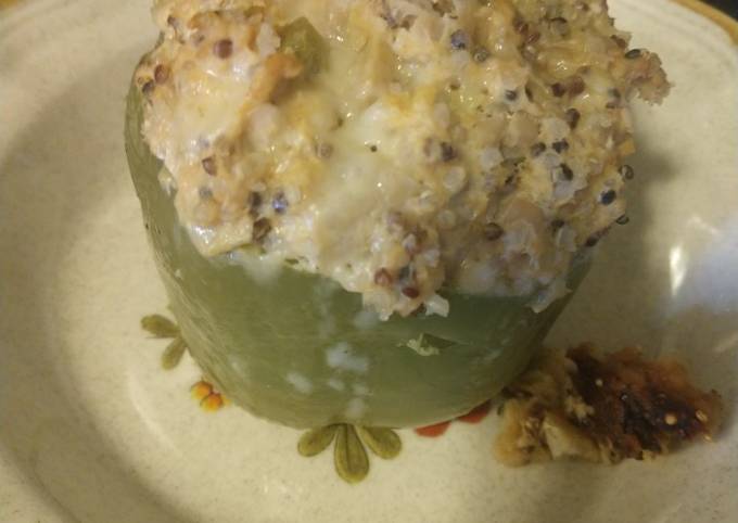 Steps to Make Speedy Crock pot stuffed peppers