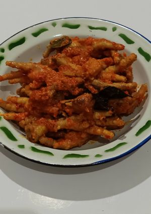 Foto resep Ceker Ayam Pedas