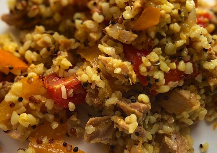 Ricetta Bulgur E Quinoa Rossa Al Curry Di Raffaella Cookpad