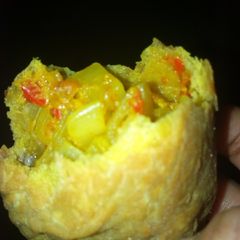 A picture of Potatoes pie.