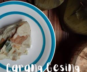 Masakan Unik Carang Gesing Pisang Kepok Paling Enak