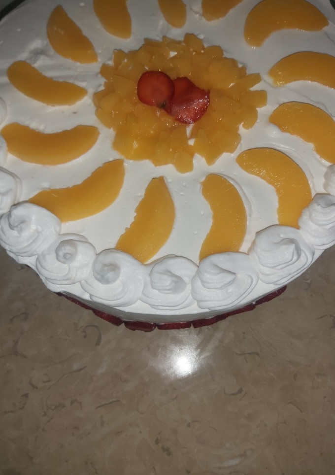 Una foto de Pastel de Tres leches
