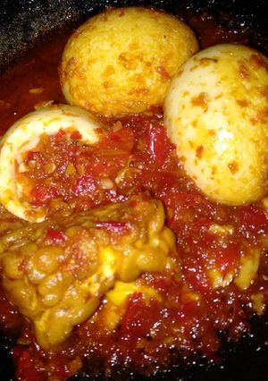 Foto resep Bali telor + tempe simple