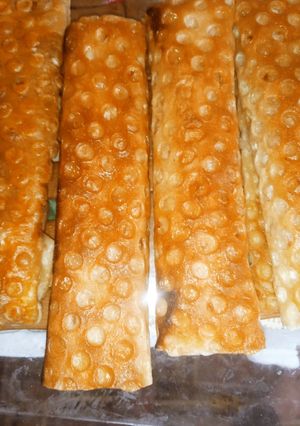 عکسی از دستور بورک با نون لواش