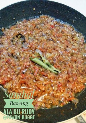 Foto resep Sambal Bawang ala Bu Rudy