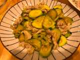 zucchini pork stir fry