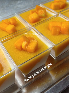 Foto resep 37. Puding Susu Mangga