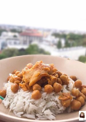 Une photo de Curry de pois chiche