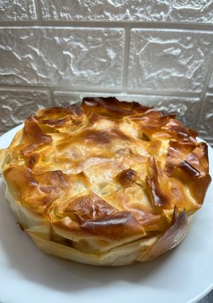 Foto di Torta di pasta fillo ripiena