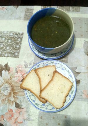 Foto resep Soup bayam