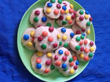 Galletas de M&M's en Microondas