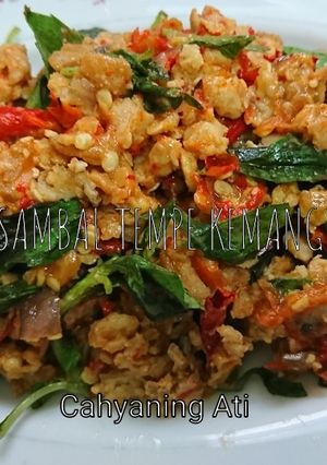 Foto resep Sambal tempe kemangi