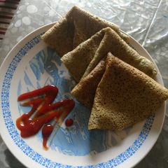 A picture of Moong dal dosa.
