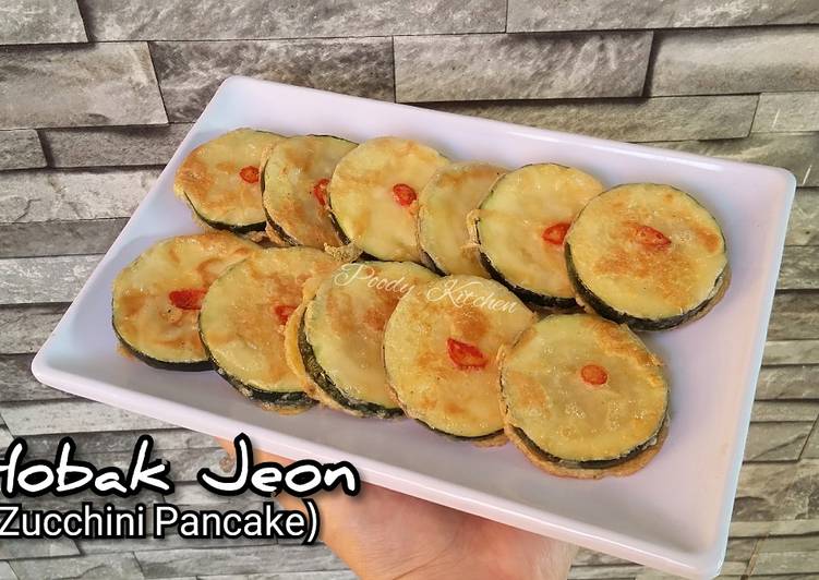 Hobak Jeon (Zucchini Pancake)