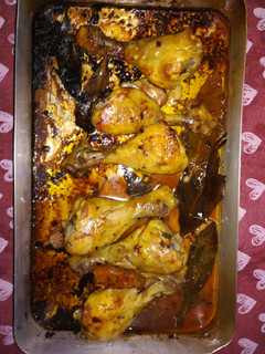Una foto de Jamoncitos de pollo al horno