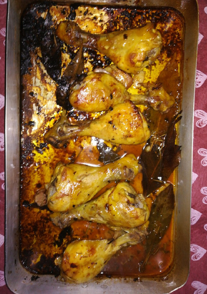 Una foto de Jamoncitos de pollo al horno