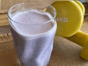 Una foto de batidos de proteínas