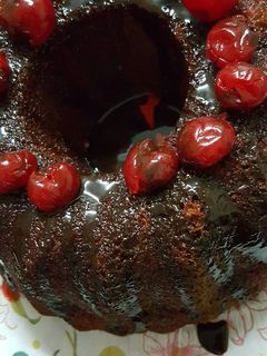 صورة لوصفة كيكة الكرز