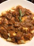 Gnocchi with Goulash - A Borderland Dish