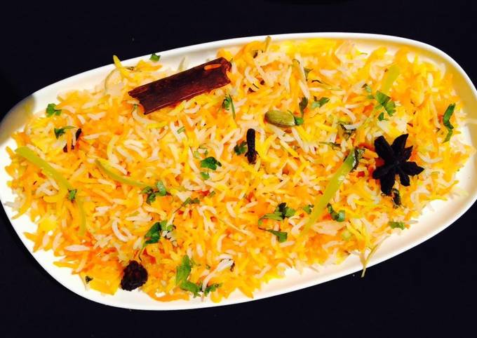 Zafrani biryani