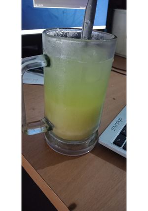 Foto resep Es tape sirup marjan #bikinramadhanberkesan