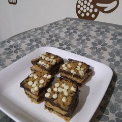 A picture of SesameSeeds Chocolate Sandwich Chikki Gajak.
