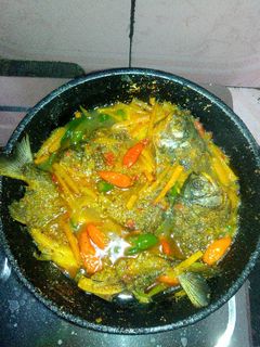 Foto resep Pesmol Ikan Bawal (Bumbu Acar)