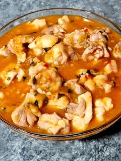 Una foto de Pollo thai sweet chilli thailandes