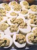Huevos Endiablados con alcaparras