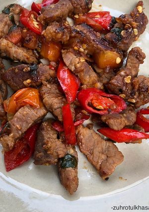 Foto resep Daging Sapi Lada Hitam
