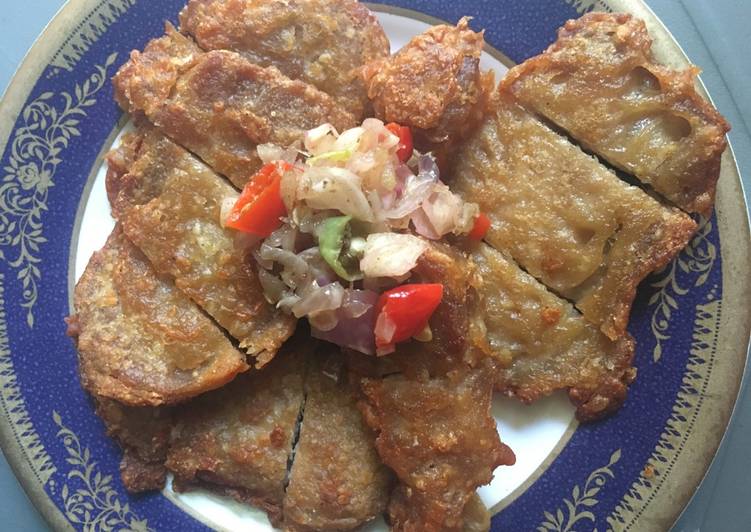 Resep Crispy Pork Sambal Matah Anti Gagal