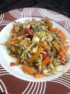 Foto resep 40. Orak-arik Telur Sayur Ayam