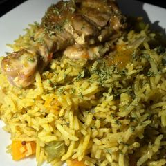 A picture of Masala rice.
