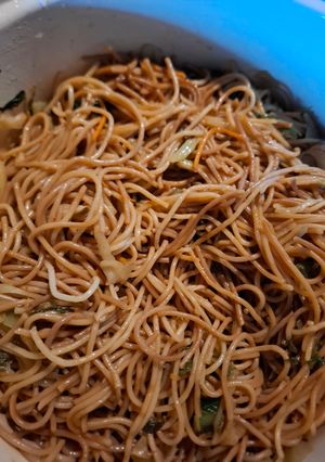 Kínais pirított tészta recept fotója