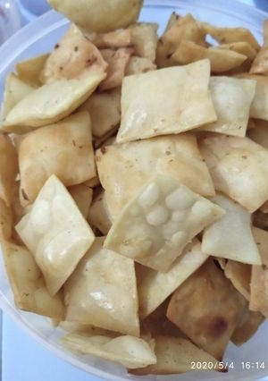 Foto resep Kripik pangsit