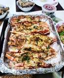 Tôm càng nướng bơ tỏi/ Baked Prawn garlic butter